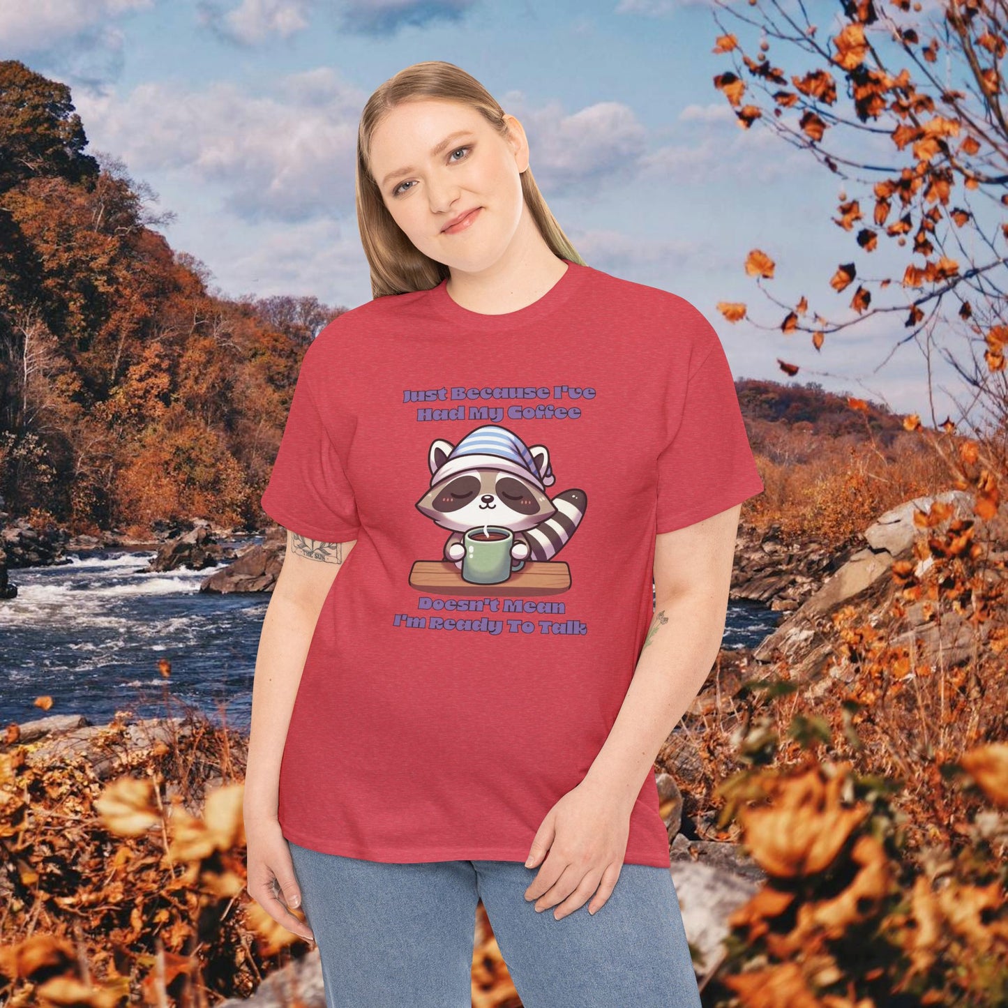Raccoon Coffee Tee