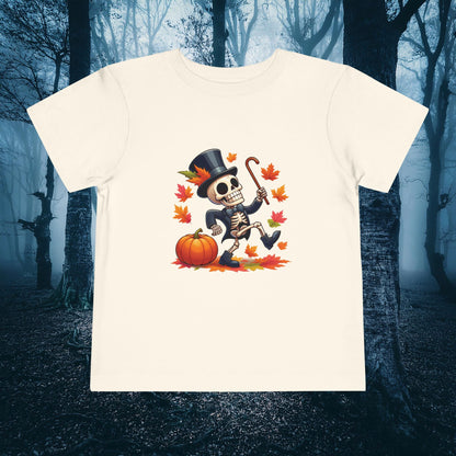 Snazzy Skeleton Toddler Tee