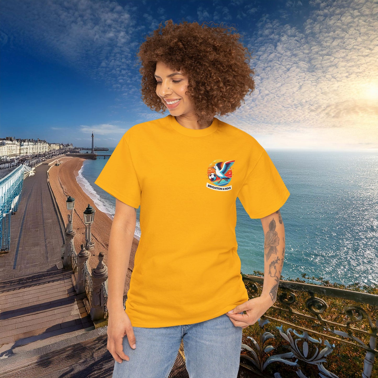 Brighton & Hove Albion Seagull Logo Tee