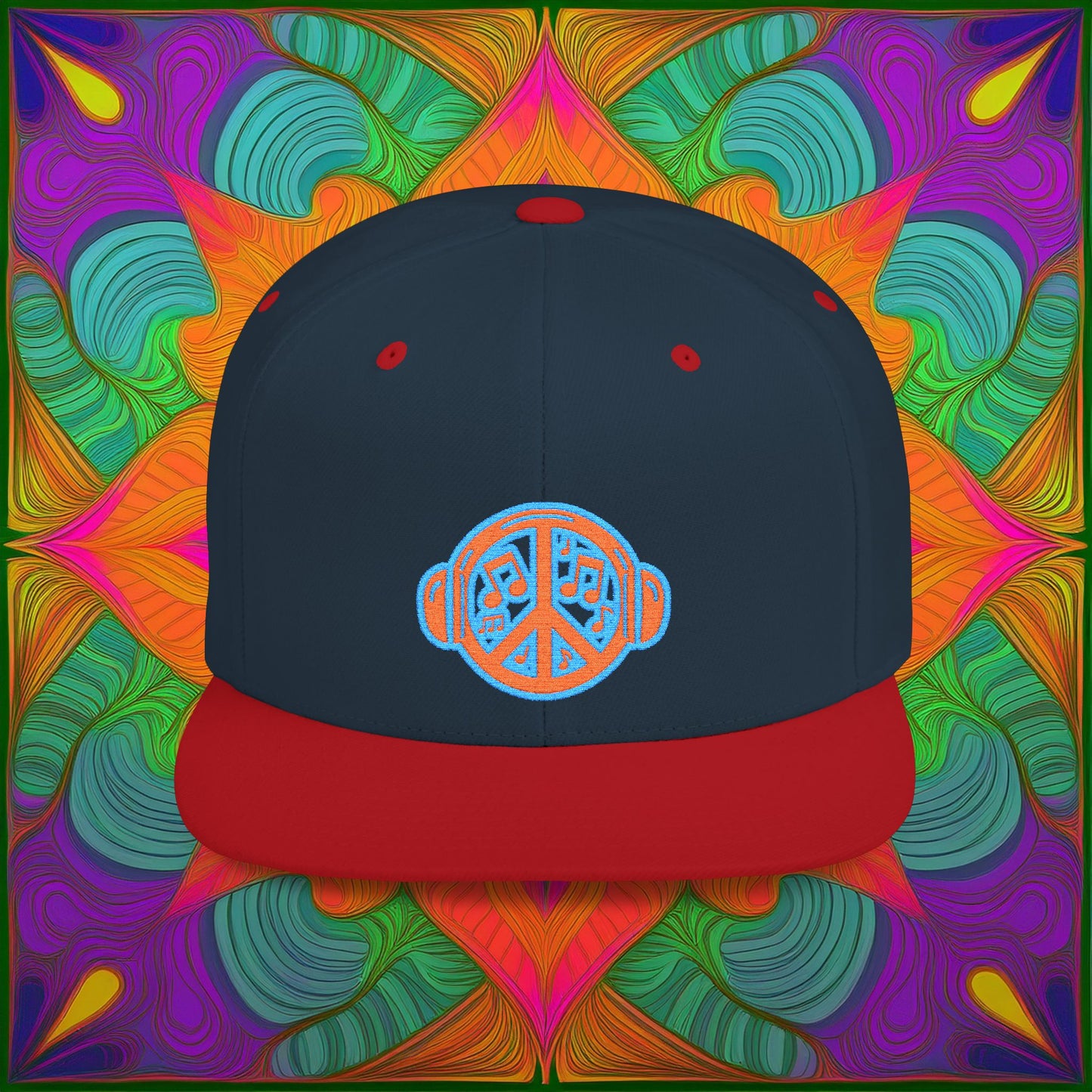 Beats Peace Logo Flat Bill Snapback