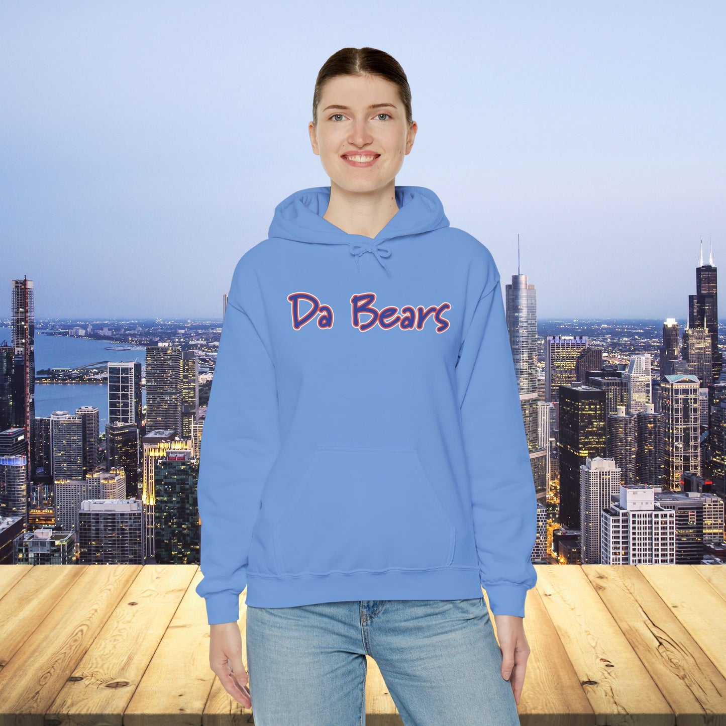 Da Bears Logo Hoodie