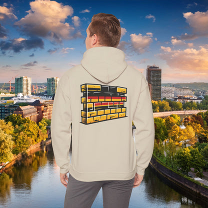 Dortmund Bundesflagge Wall Hoodie