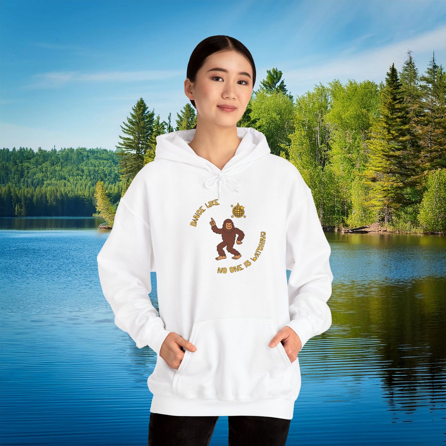 Bigfoot "Dance Like No One Is Watching" Hoodie