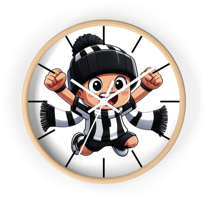 Mini Toon Supporter Wall Clock