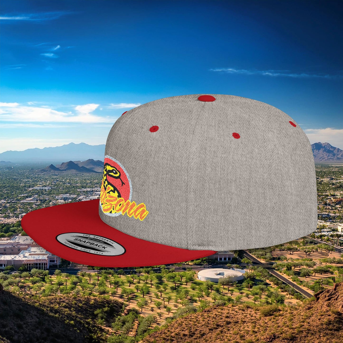 Arizona Baseball Flat Bill Snapback
