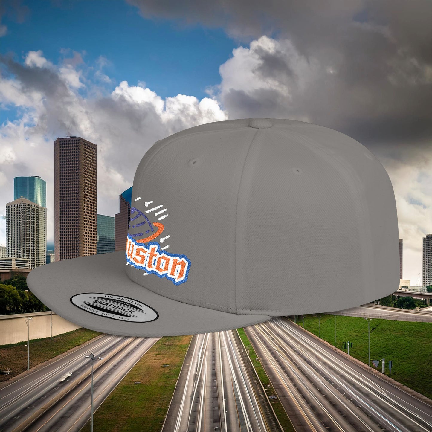 Houston Planetary Flat Bill Snapback