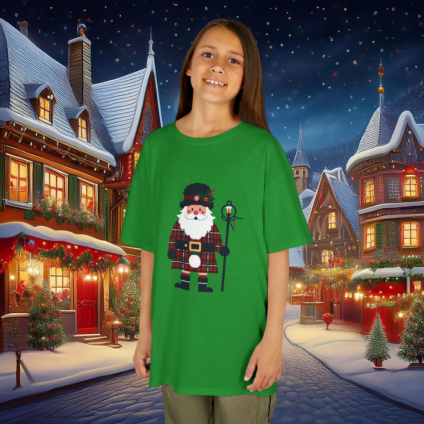 Victorian Santa Kids Tee