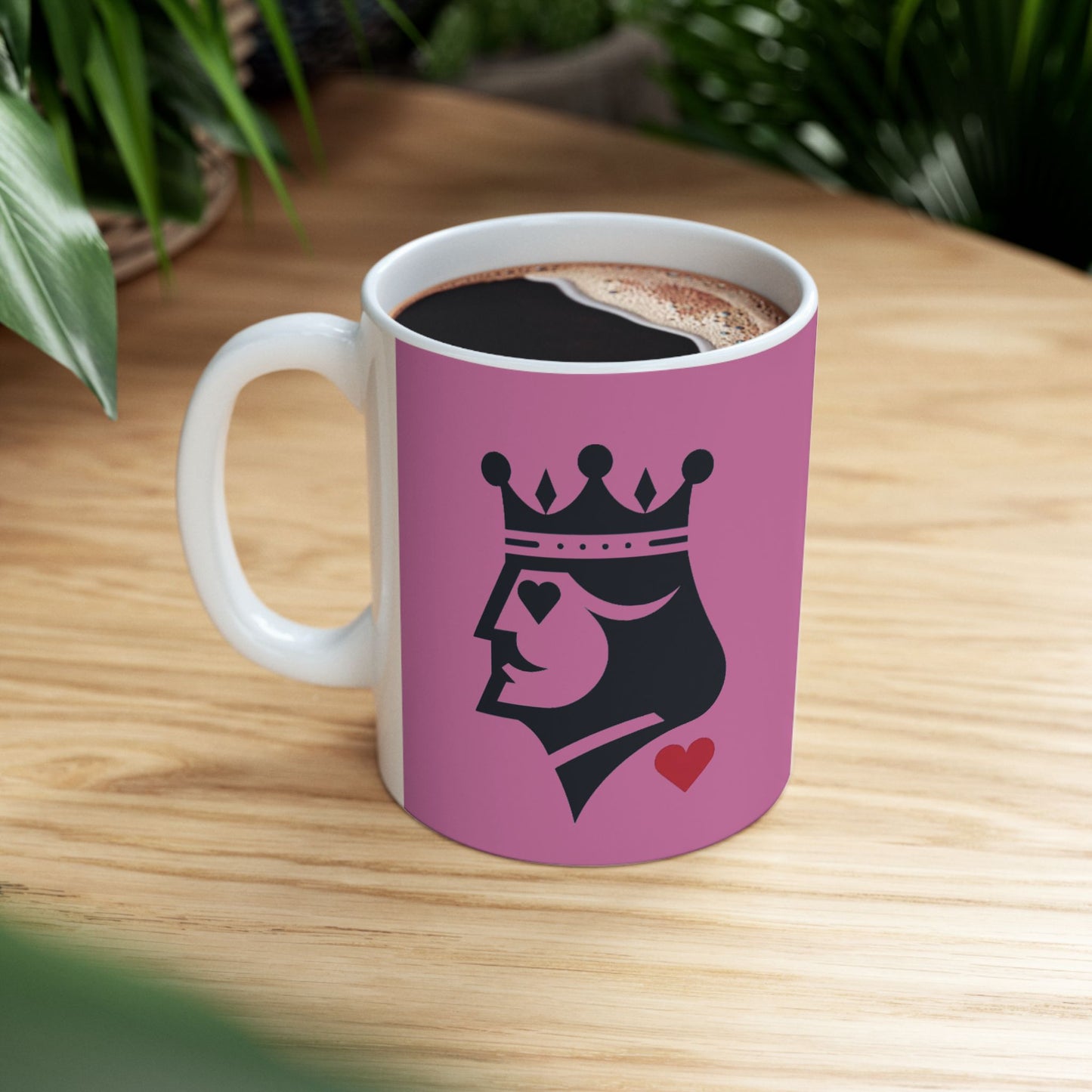 King of Hearts Ceramic Mugs (11oz\15oz)
