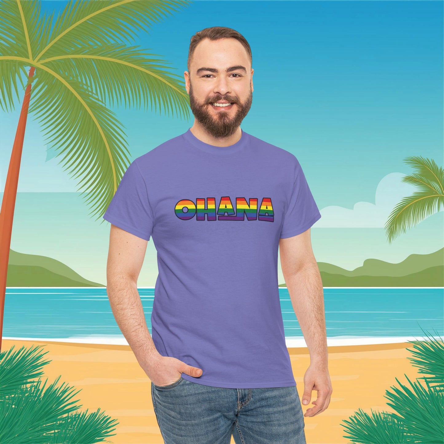 Rainbow Ohana Tee