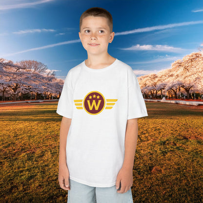 Washington DC Football Logo Kids Tee