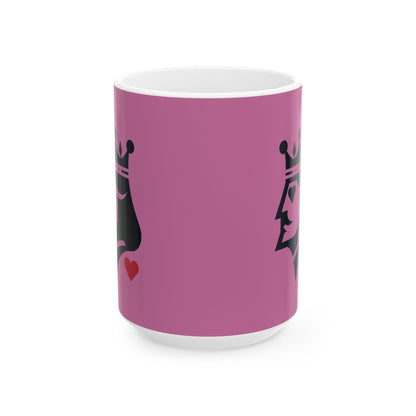 King of Hearts Ceramic Mugs (11oz\15oz)