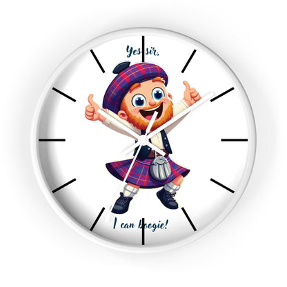 Scotland Can Boogie Wall Clock