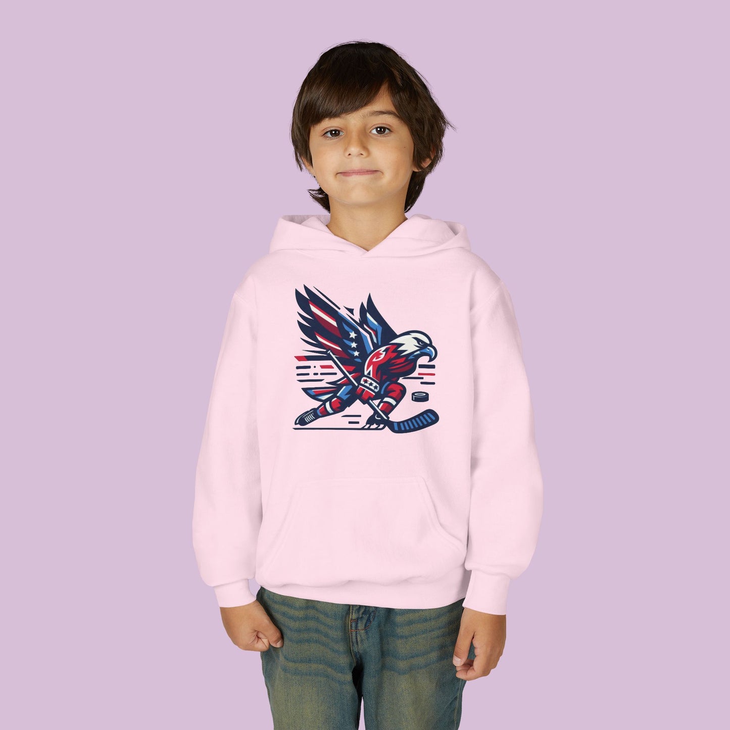 Washington Hockey Eagle Youth Hoodie