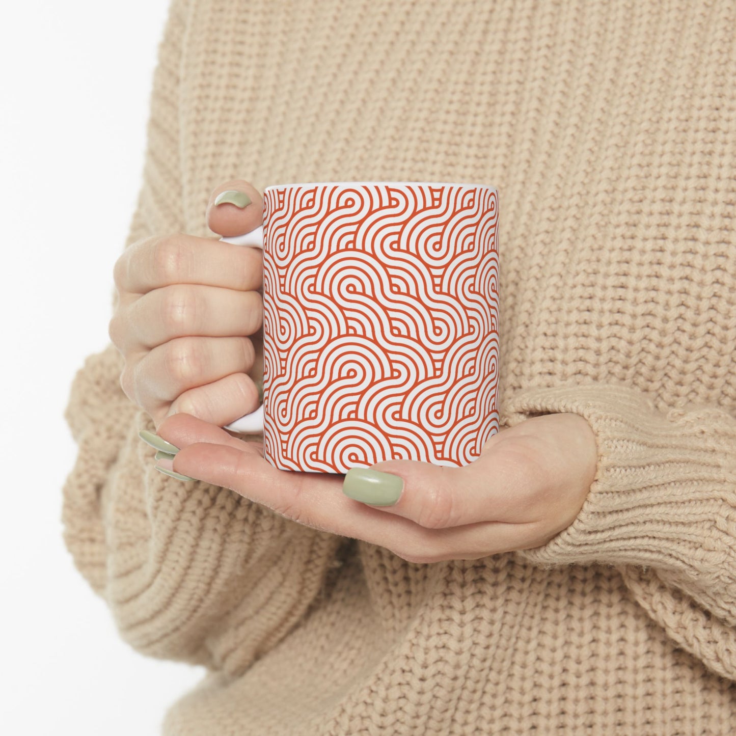 Retro Waves Ceramic Mug (11oz/15oz)