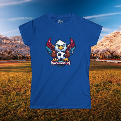 Washington Spirit Eagle Women's Softstyle Tee