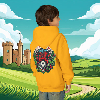 Wrexham Crest Dragon Youth Hoodie