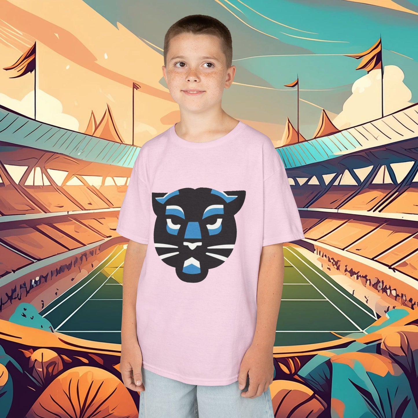 Panther Logo Kids Tee