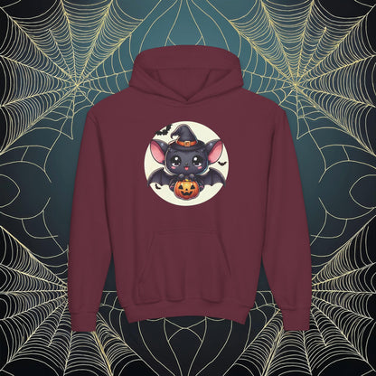 Trick or Treat Bat Youth Hoodie