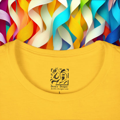 Rainbow Heart Women's Softstyle Tee