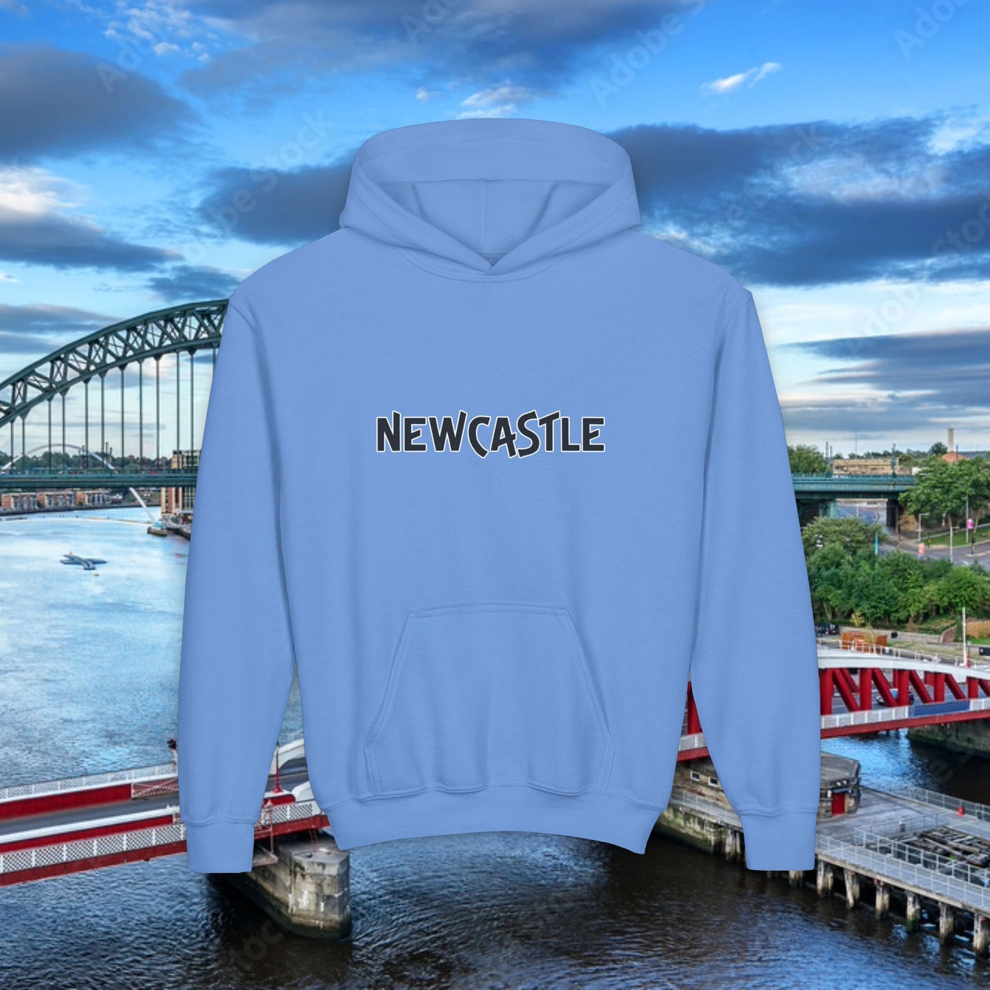 Newcastle United Mini Mag Keeper Youth Hoodie
