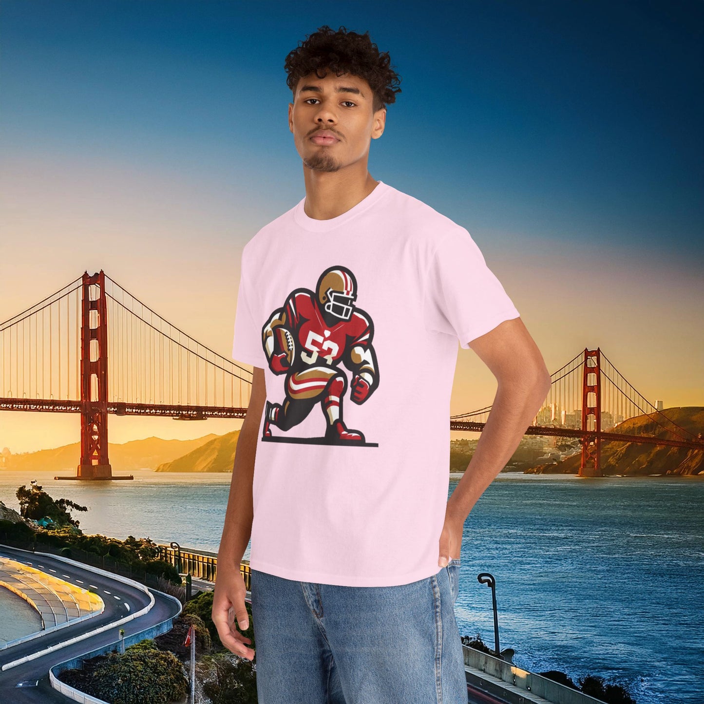 San Francisco Football Player Tee