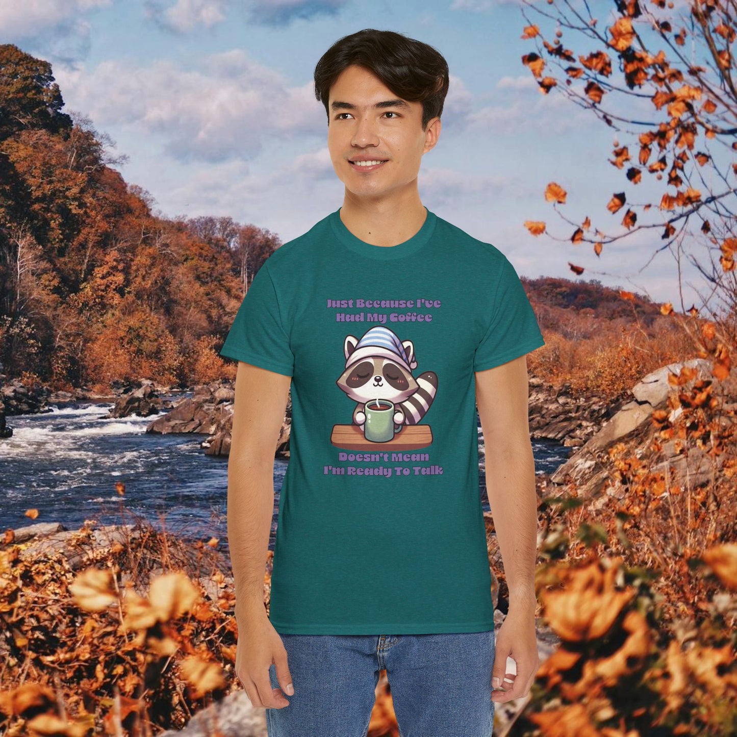 Raccoon Coffee Tee