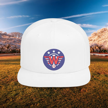 Nats Logo Flat Bill Snapback