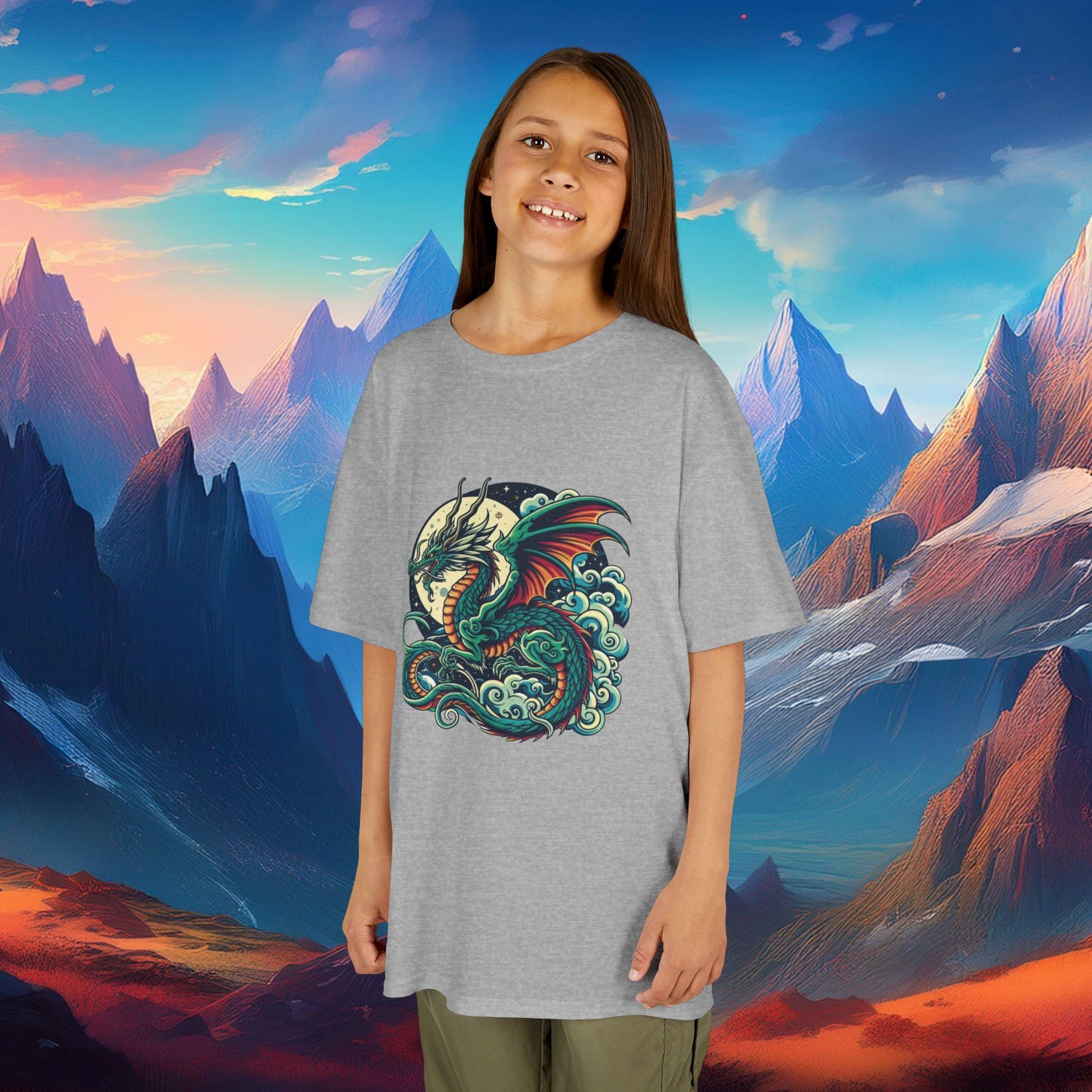 Cloud Dragon Kids Tee