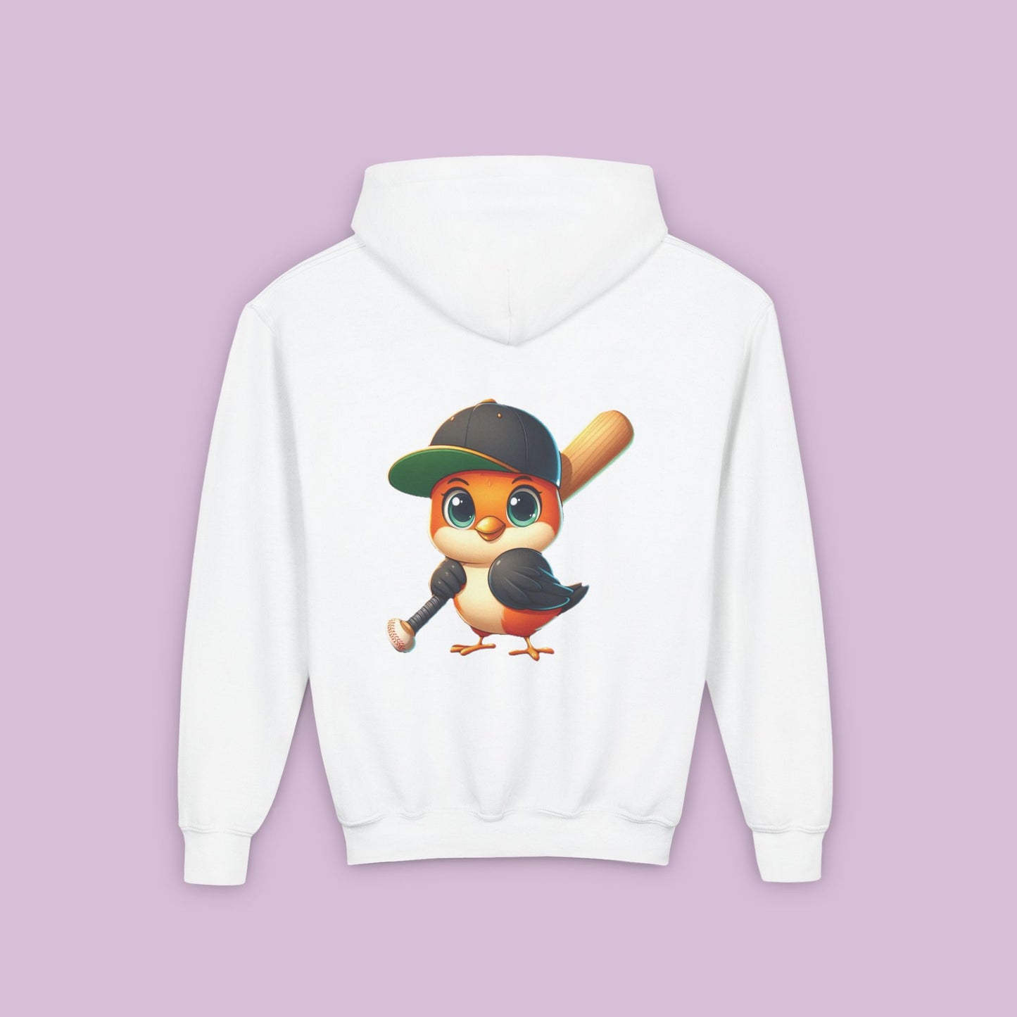 Baltimore Baseball Little Oriole Youth Hoodie