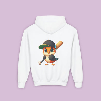 Baltimore Baseball Little Oriole Youth Hoodie