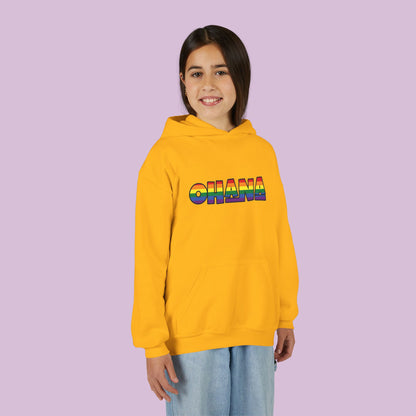 Rainbow Ohana Youth Hoodie