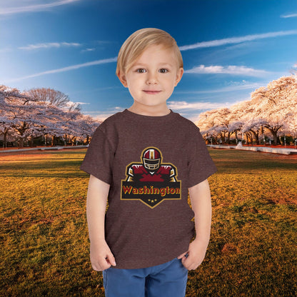 Washington Football Player Logo Toddler Tee