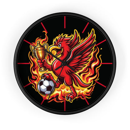 Liverpool Flames Wall Clock