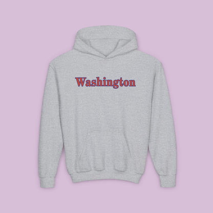 Washington Baseball Eagle Youth Hoodie