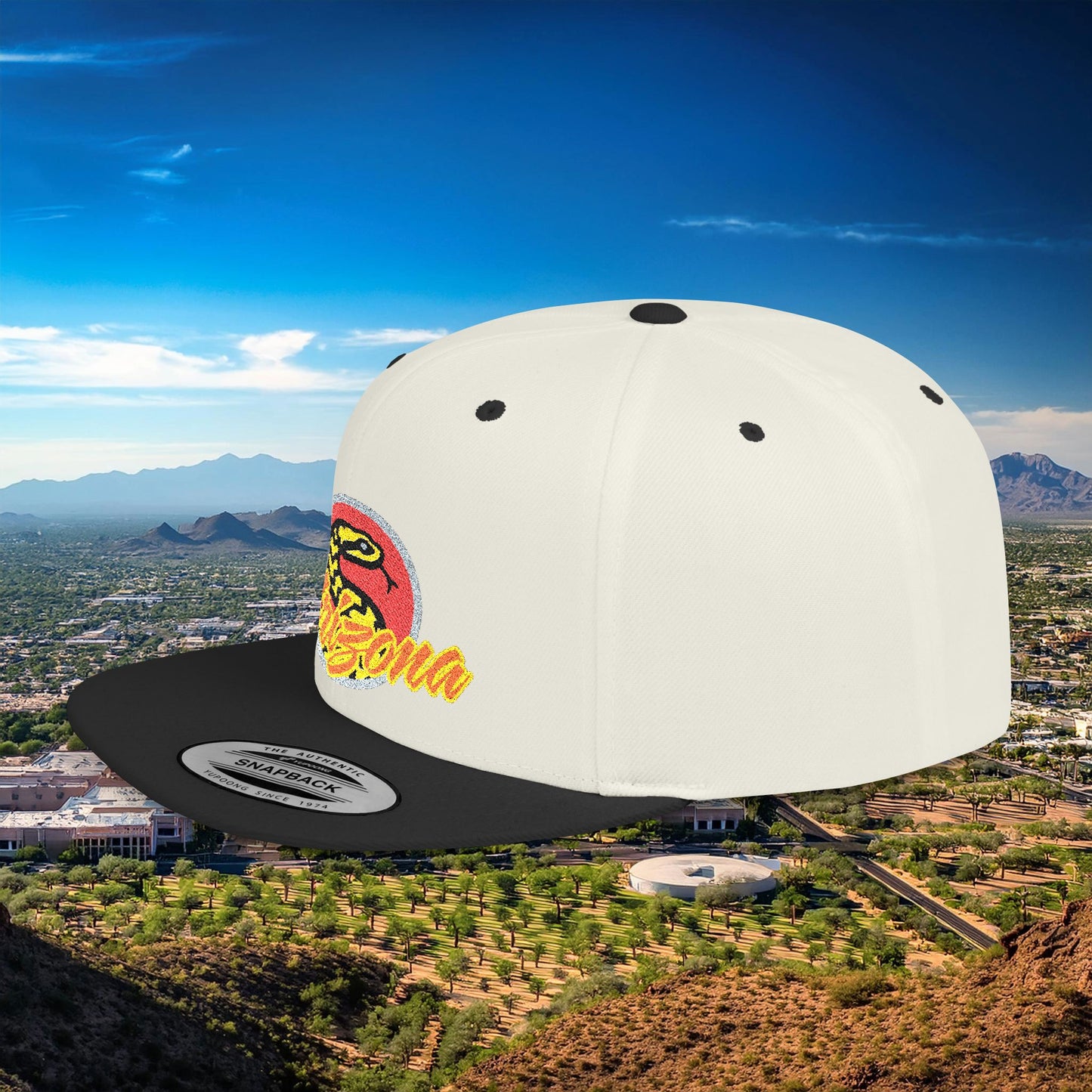Arizona Baseball Flat Bill Snapback