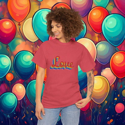 Rainbow Love Unisex Tee