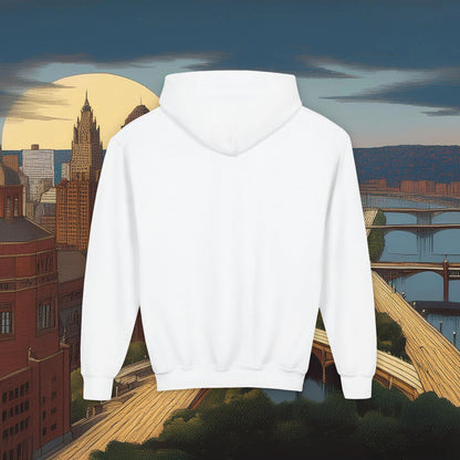 Pittsburgh Football Crest Youth Hoodie