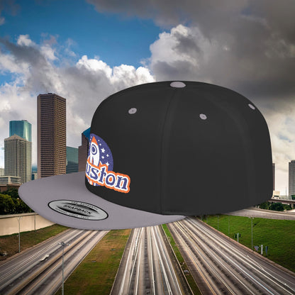 Houston Rocket Flat Bill Snapback