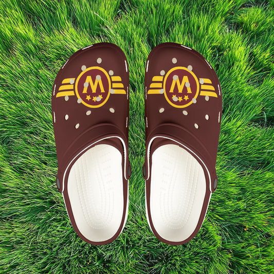 Washington DC Football Logo Foam Clogs