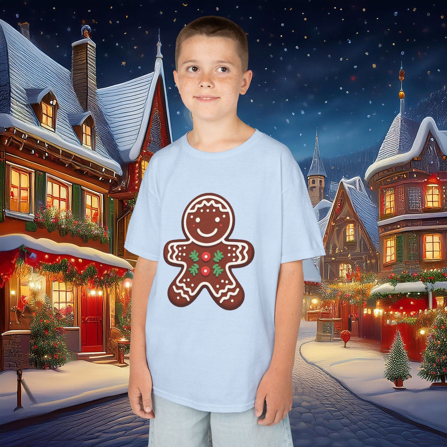 Gingerbread Man Kids Tee