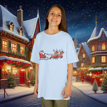 Santa's Sleigh Kids Tee