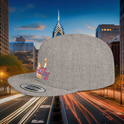 Philly Rocky Statue Flat Bill Snapback