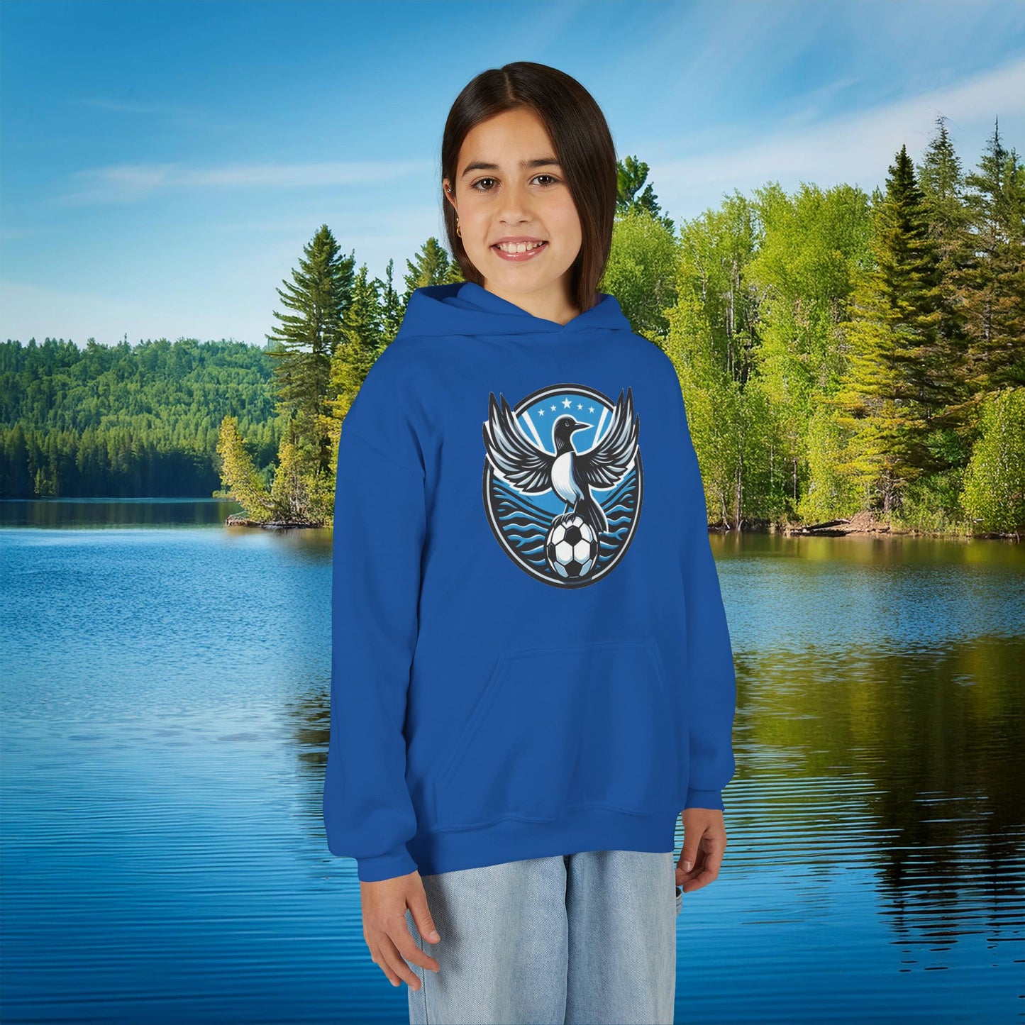 Minnesota United Logo Youth Hoodie