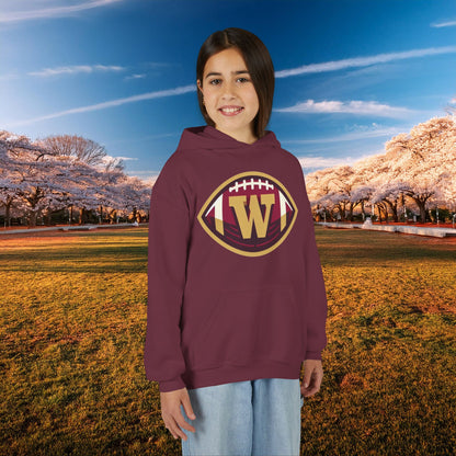 Washington Football Logo Youth Hoodie