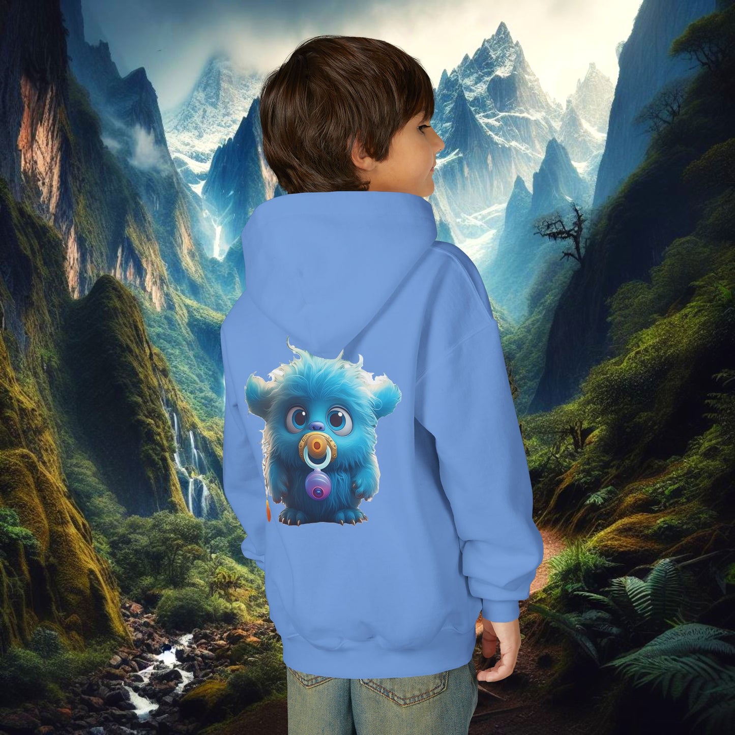 Baby Monster Youth Hoodie