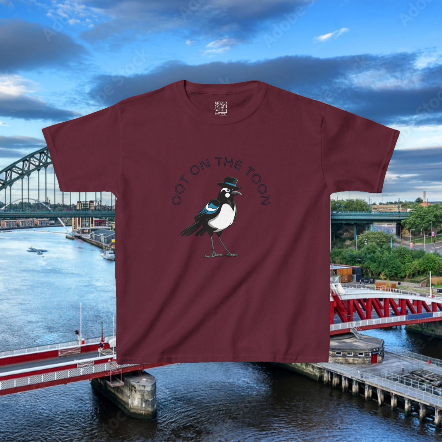 Newcastle United "Oot on the Toon" Kids Tee