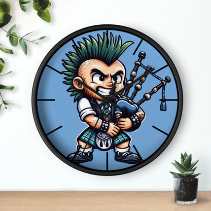 Scottish Punk Wall Clock