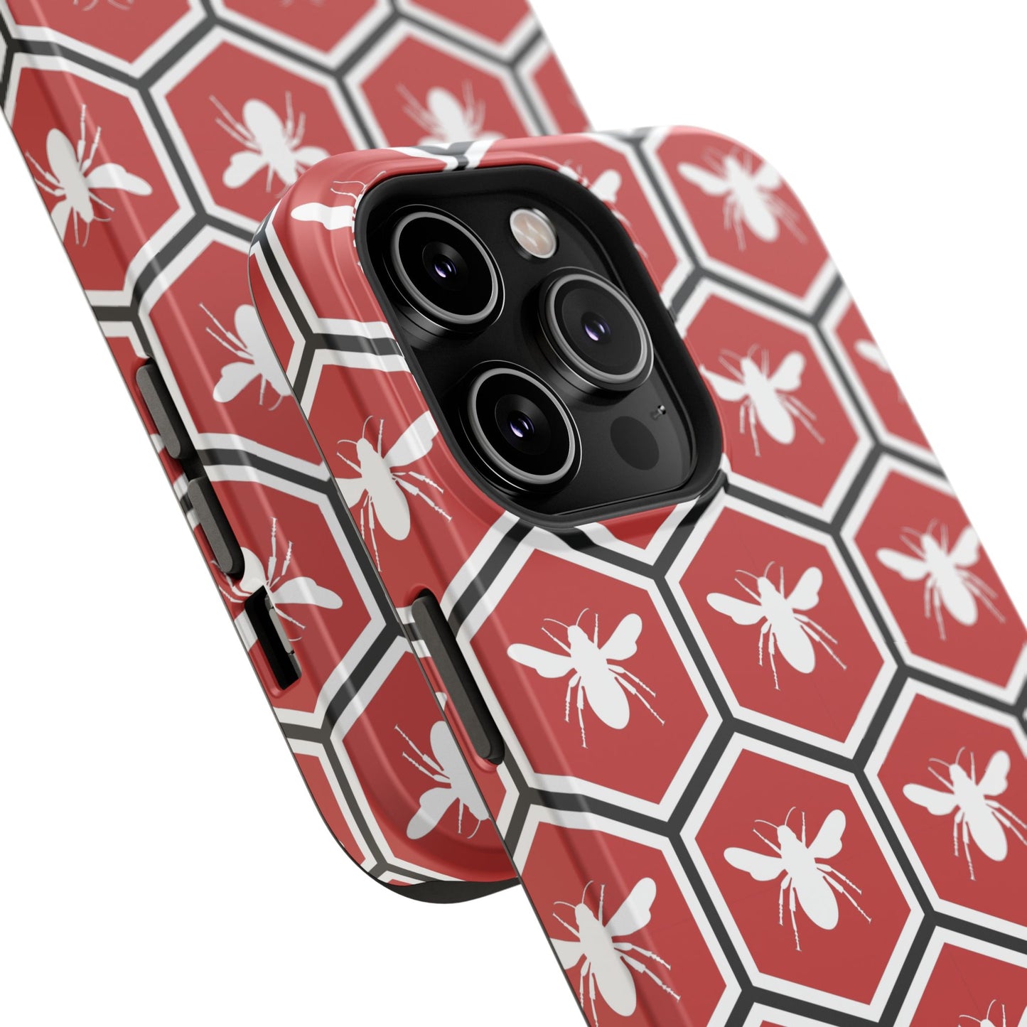 Honeycomb Bee Impact-Resistant Phone Case