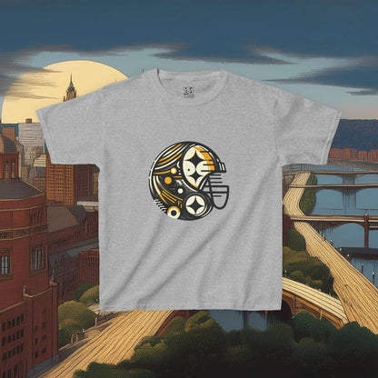 Pittsburgh Football Crest Kids Tee