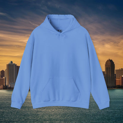 Detroit Football Skyline Hoodie